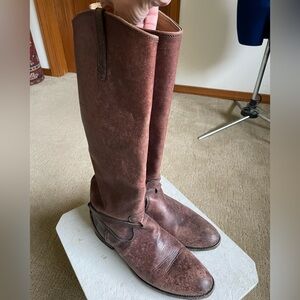 Frye Lindsay Plate Riding Boots